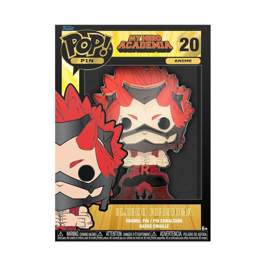 FUNMHAPP0007 My Hero Academia - Kirishima 4" Pop! Enamel Pin - Funko - Titan Pop Culture