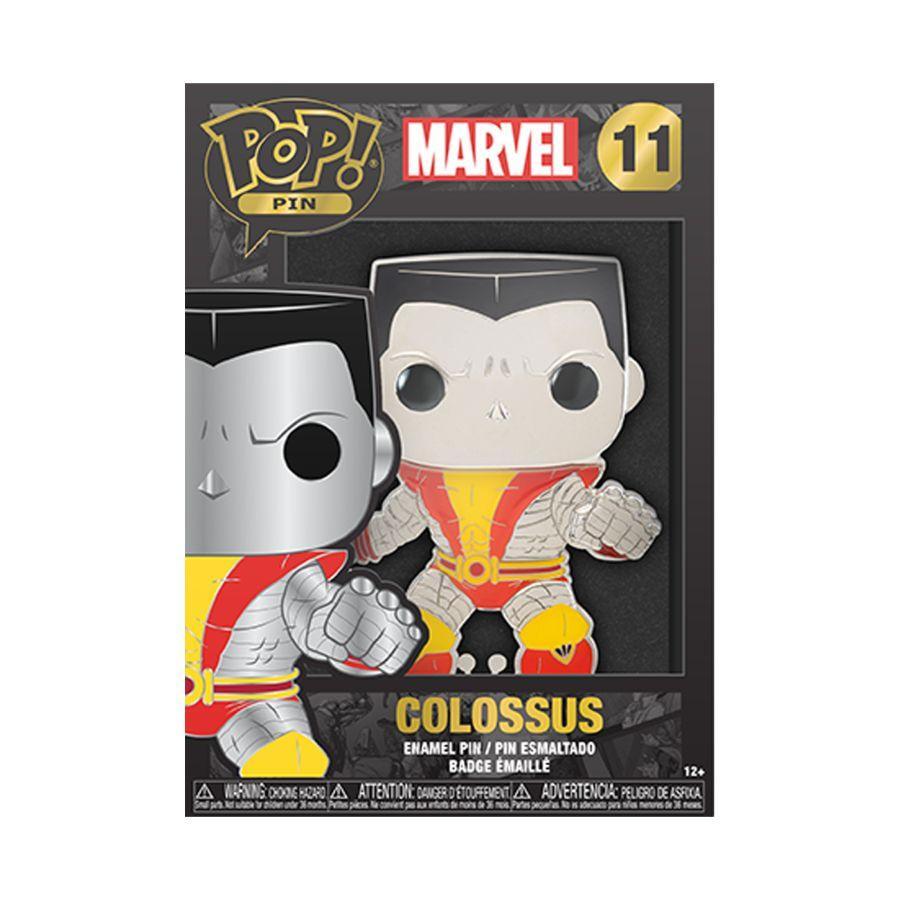 FUNMVPP0020 Marvel Comics - Colossus 4" Pop! Enamel Pin - Funko - Titan Pop Culture