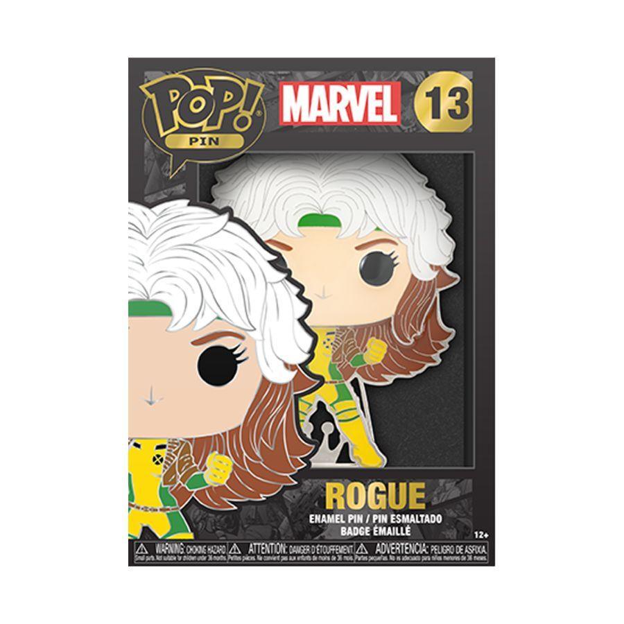 FUNMVPP0022 Marvel Comics - Rogue 4" Pop! Enamel Pin - Funko - Titan Pop Culture