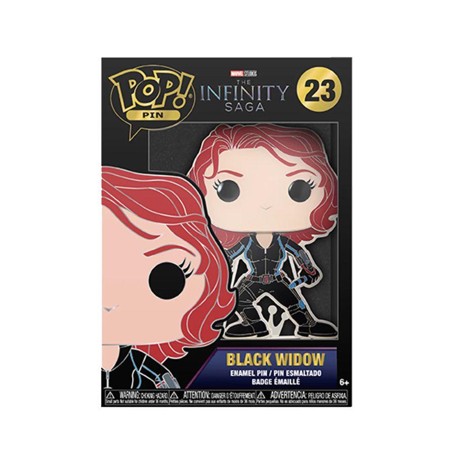 FUNMVPP0072 Infinity Saga - Black Widow Pop! Enamel Pin - Funko - Titan Pop Culture