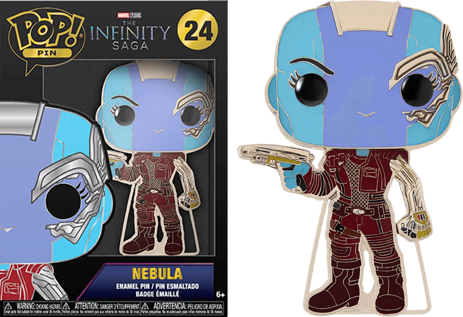 FUNMVPP0073 Infinity Saga - Nebula Pop! Enamel Pin - Funko - Titan Pop Culture