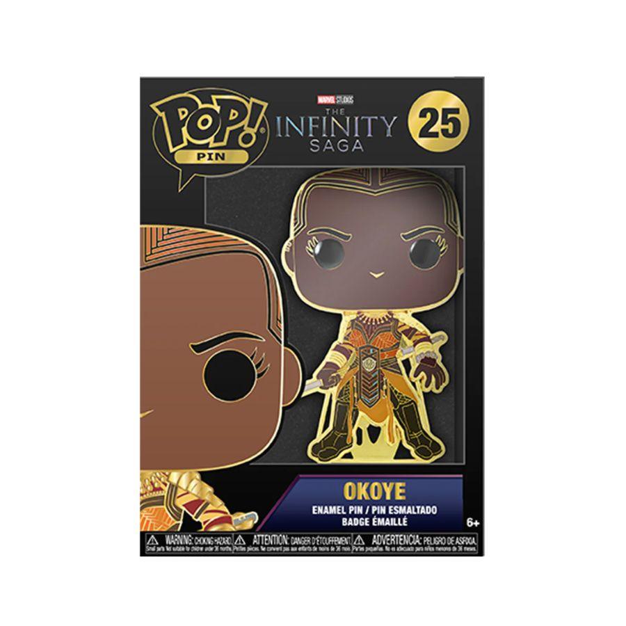 FUNMVPP0074 Infinity Saga - Okoye Pop! Enamel Pin - Funko - Titan Pop Culture