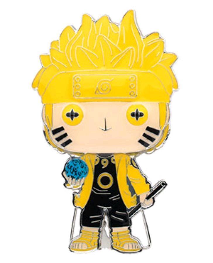 FUNNRPP0006 Naruto: Shippuden - Naruto Six Path (wtih chase) 4" Pop! Enamel Pin - Funko - Titan Pop Culture