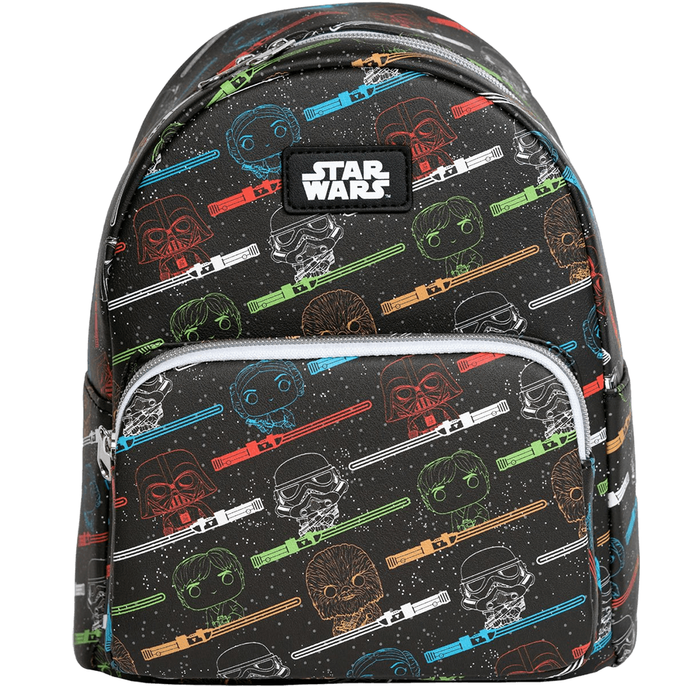 FUNSTBK0370 Star Wars - Lightsaber Mini Backpack - Funko - Titan Pop Culture