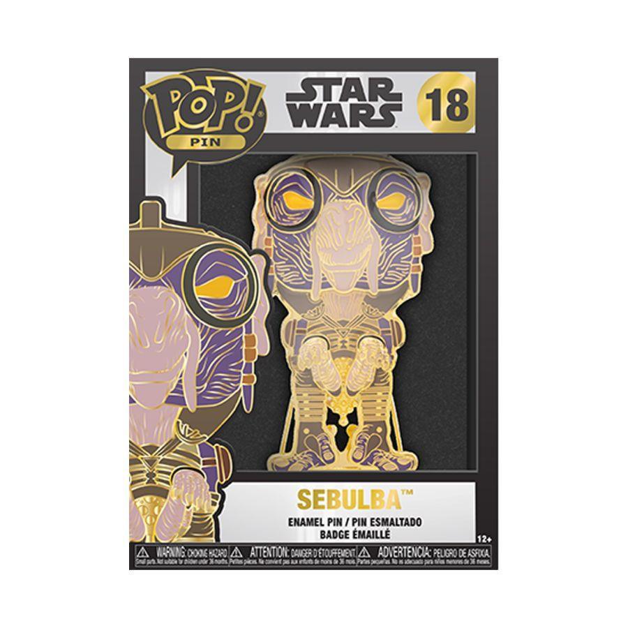 FUNSTPP0021 Star Wars - Sebulba 4" Pop! Enamel Pin - Funko - Titan Pop Culture