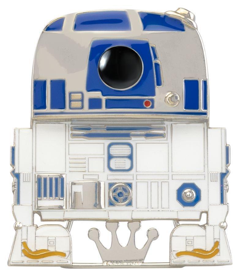 FUNSTPP0026 Star Wars - R2-D2 4" Pop! Enamel Pin - Funko - Titan Pop Culture