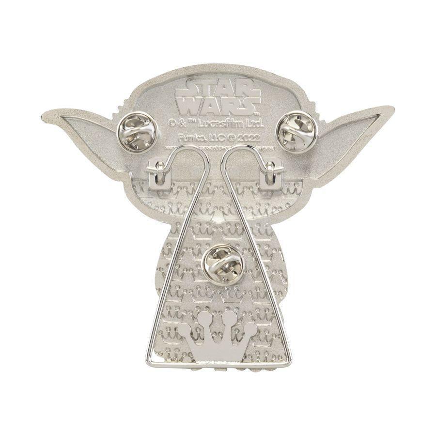 FUNSTPP0030 Star Wars - Yoda (with chase) 4" Pop! Enamel Pin - Funko - Titan Pop Culture