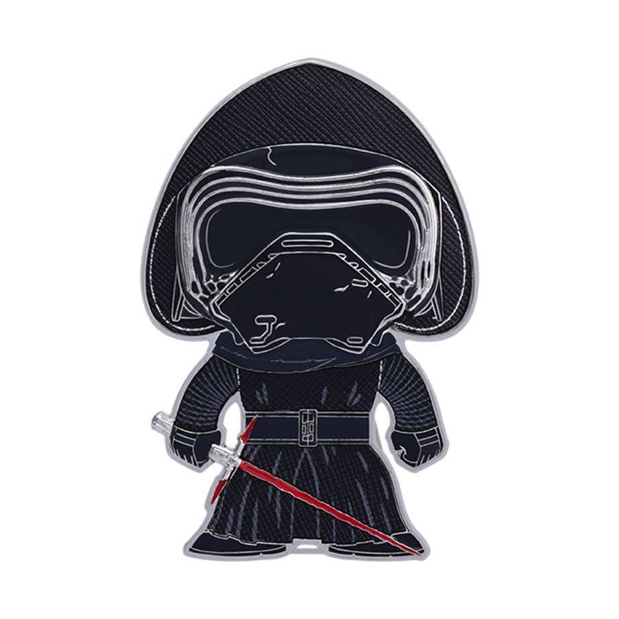 FUNSTPP0068 Star Wars - Kylo Ren (with chase) 4" Pop! Enamel Pin - Funko - Titan Pop Culture