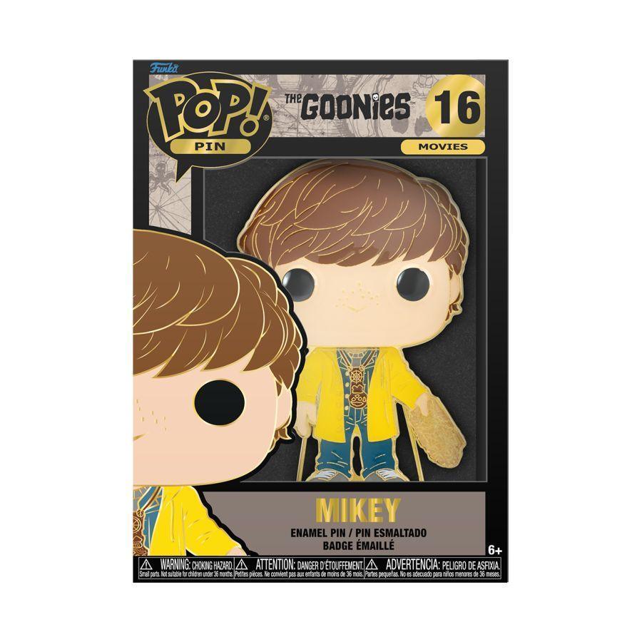 FUNTGPP0001 Goonies - Mikey 4" Pop! Enamel Pin - Funko - Titan Pop Culture