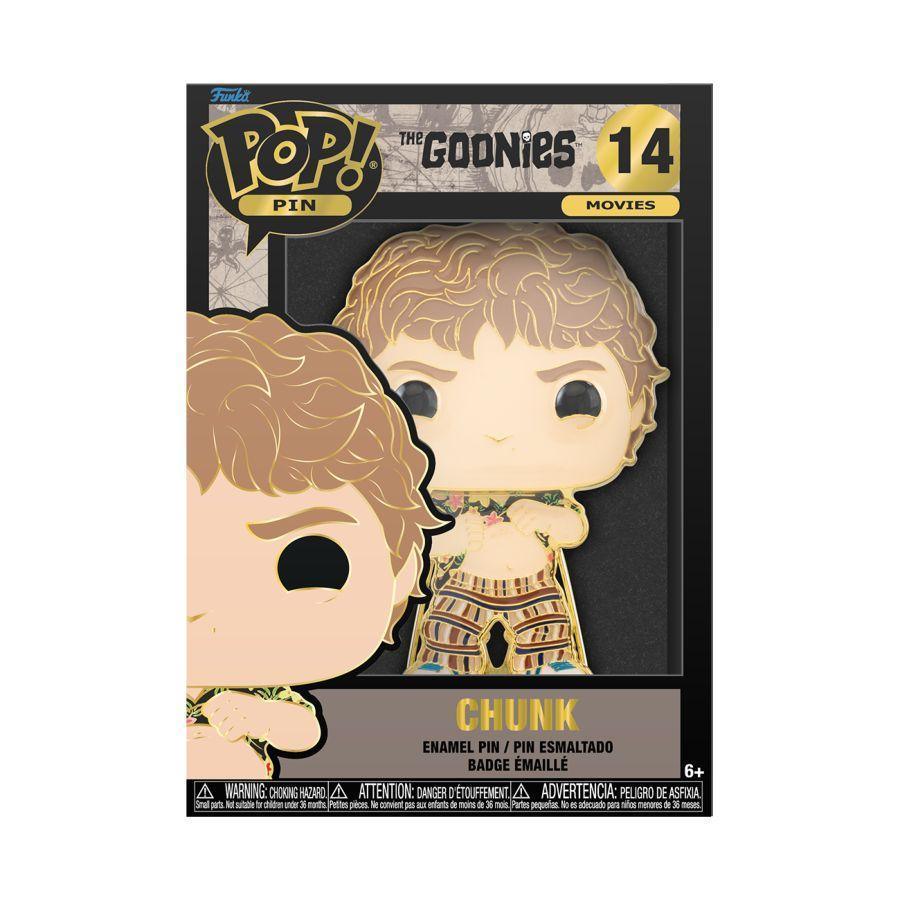 FUNTGPP0003 Goonies - Chunk 4" Pop! Enamel Pin - Funko - Titan Pop Culture