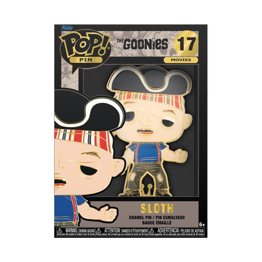 FUNTGPP0006 Goonies - Sloth (with chase) 4" Pop! Enamel Pin - Funko - Titan Pop Culture