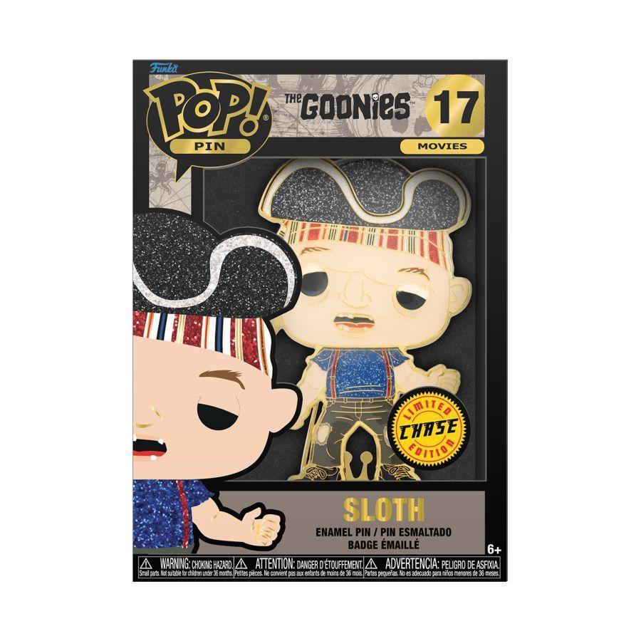 FUNTGPP0006 Goonies - Sloth (with chase) 4" Pop! Enamel Pin - Funko - Titan Pop Culture