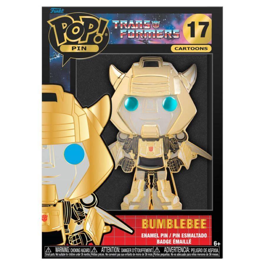 FUNTRNPP0003 Transformers (TV) - Bumblebee 4" Pop! Enamel Pin - Funko - Titan Pop Culture