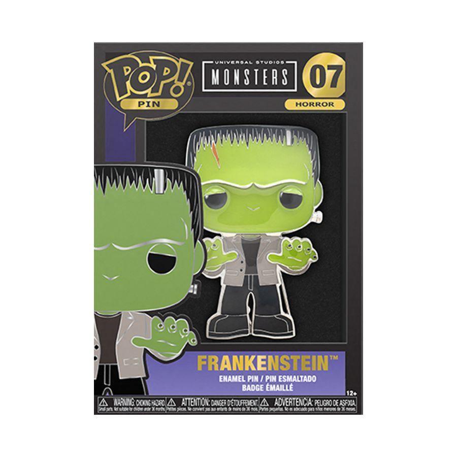 FUNUMPP0002 Universal Monsters - Frankenstein 4" Pop! Enamel Pin - Funko - Titan Pop Culture