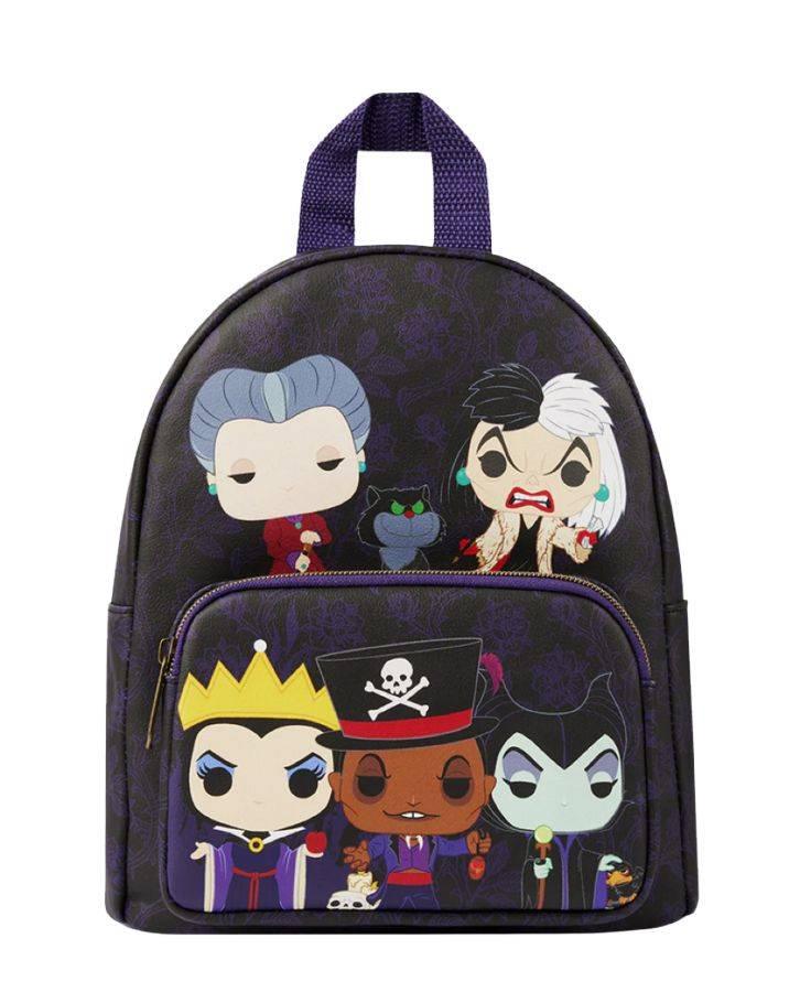 FUNWDBK2384 Disney - Villains Backpack - Loungefly - Titan Pop Culture