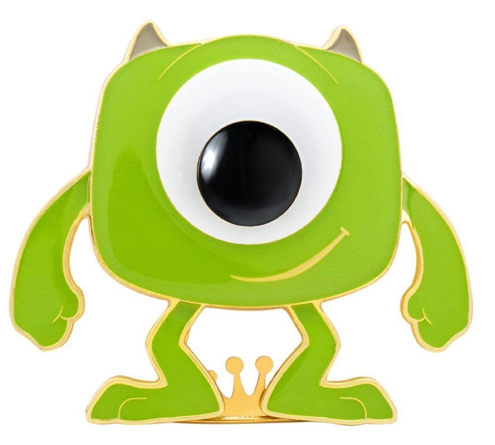 FUNWDPP0022 Monsters Inc - Mike Wazowski 4" Pop! Enamel Pin - Funko - Titan Pop Culture