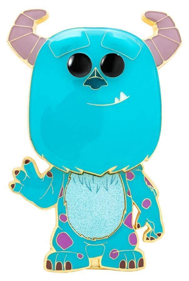 FUNWDPP0023 Monsters Inc - Sulley 4" Pop! Enamel Pin - Funko - Titan Pop Culture