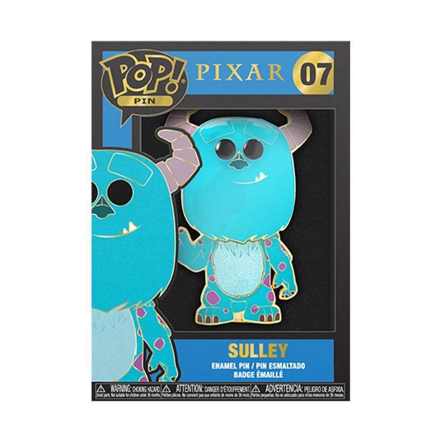 FUNWDPP0023 Monsters Inc - Sulley 4" Pop! Enamel Pin - Funko - Titan Pop Culture