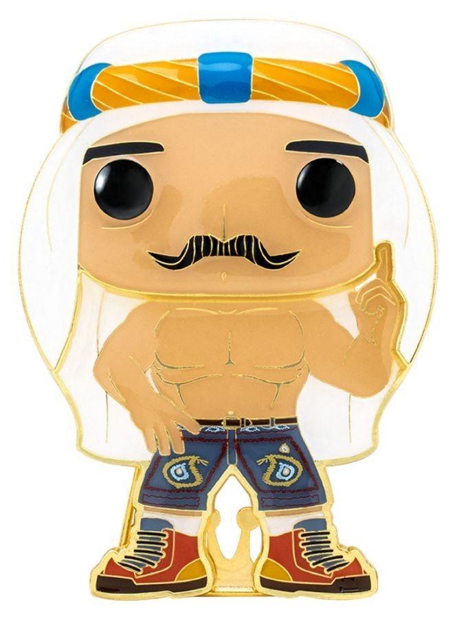 FUNWWEPP0003 WWE - Iron Sheik 4" Pop! Enamel Pin - Funko - Titan Pop Culture