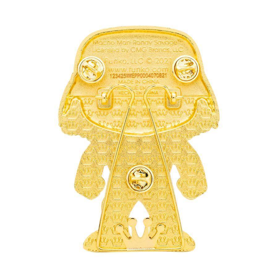 FUNWWEPP0006 WWE - Randy Macho Man Savage (with chase) 4" Pop! Enamel Pin - Funko - Titan Pop Culture