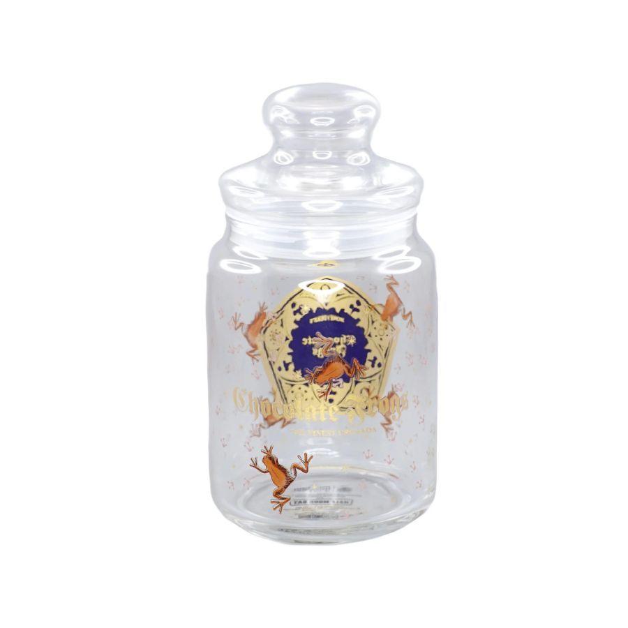 HMBJARHP01 Harry Potter - Candy Jar Glass 750ml (Chocolate Frogs) - Half Moon Bay - Titan Pop Culture