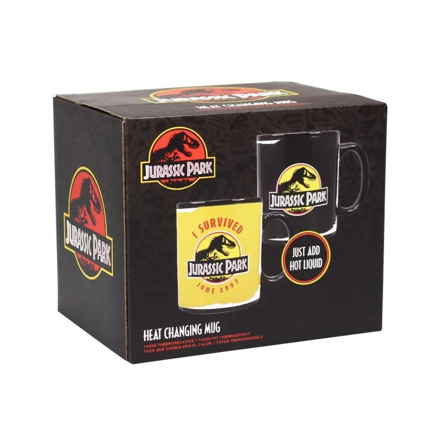 HMBMUGBJP02 Jurassic Park - Heat Changing Mug - Half Moon Bay - Titan Pop Culture