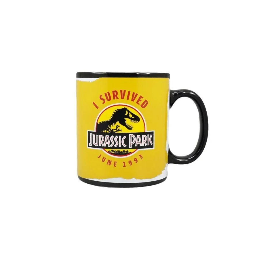 HMBMUGBJP02 Jurassic Park - Heat Changing Mug - Half Moon Bay - Titan Pop Culture