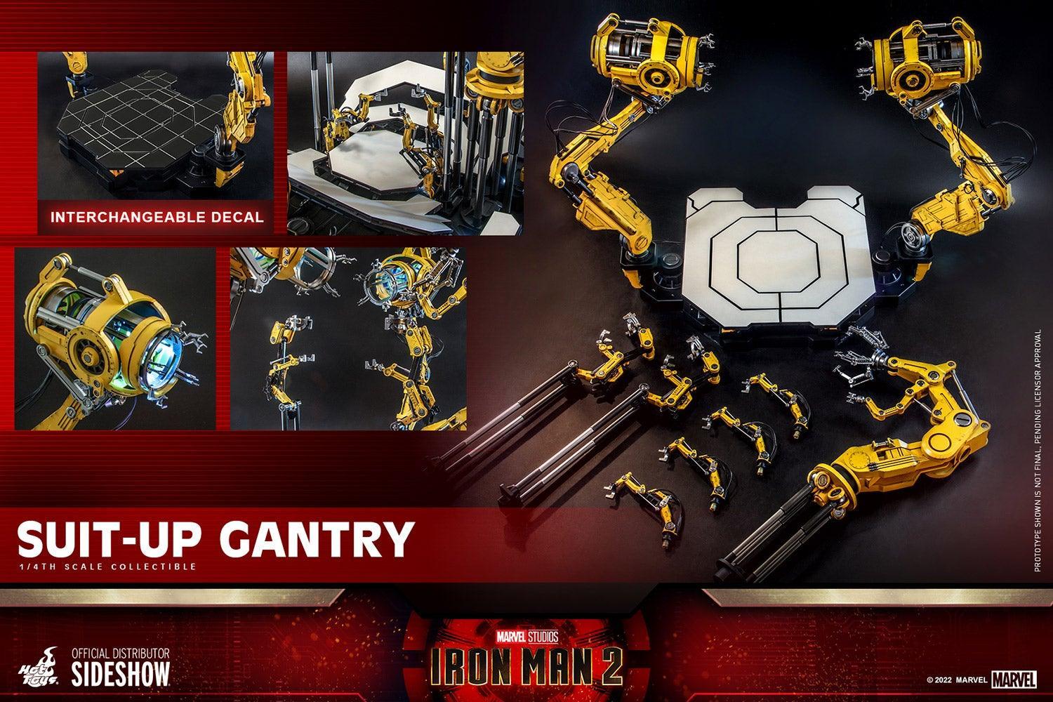 HOTACS012 Iron Man 2 - Gantry 1:4 Scale Action Figure Accessory - Hot Toys - Titan Pop Culture