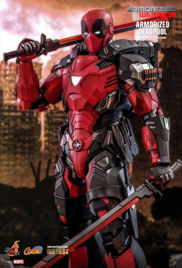 Marvel Comics - Armorized Deadpool Diecast 1:6 Scale 12 Action Figure -  Titan Pop Culture Australia