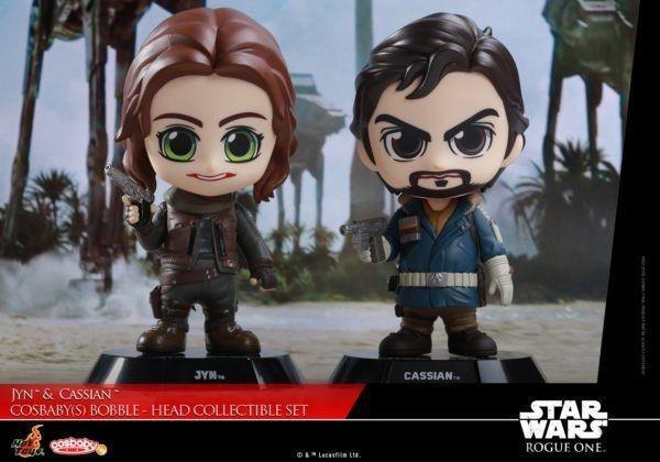 HOTCOSB345 Star Wars: Rogue One - Jyn & Cassian Cosbaby Set - Hot Toys - Titan Pop Culture