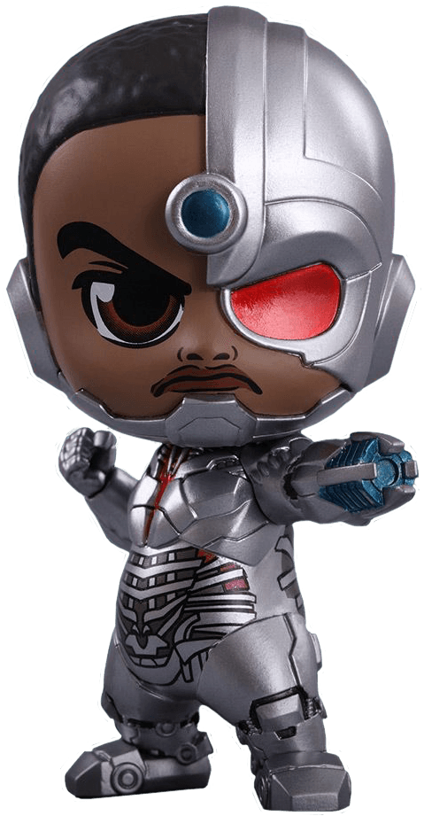 HOTCOSB394 Justice League Movie - Cyborg Cosbaby - Hot Toys - Titan Pop Culture