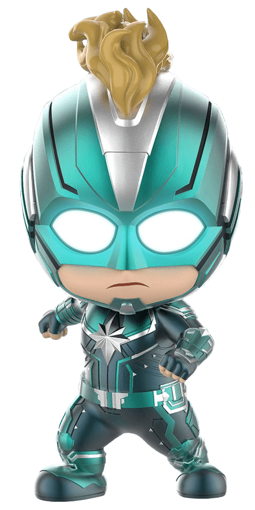 HOTCOSB544 Captain Marvel - Masked Starforce Version Cosbaby - Hot Toys - Titan Pop Culture