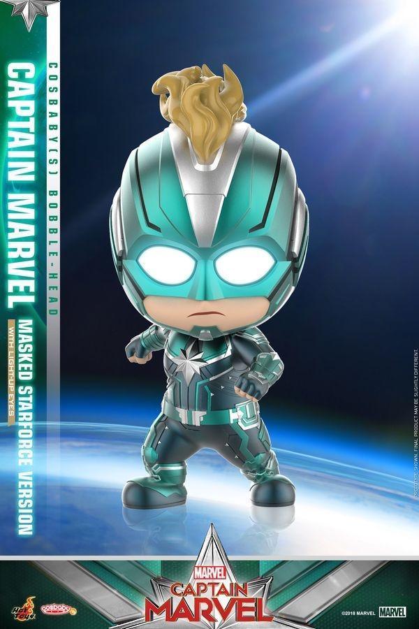 HOTCOSB544 Captain Marvel - Masked Starforce Version Cosbaby - Hot Toys - Titan Pop Culture