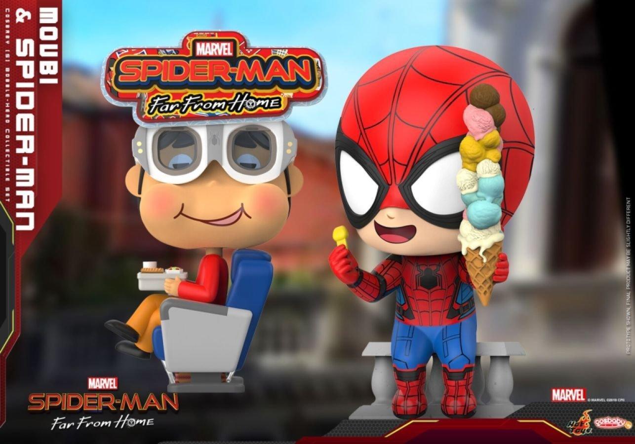 HOTCOSB642 Spider-Man: Far From Home - Spider-Man & Movbi Cosbaby Set - Hot Toys - Titan Pop Culture