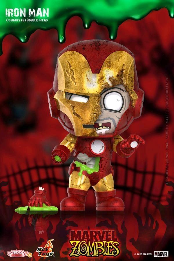 HOTCOSB817 Marvel Zombies - Iron Man Cosbaby - Hot Toys - Titan Pop Culture