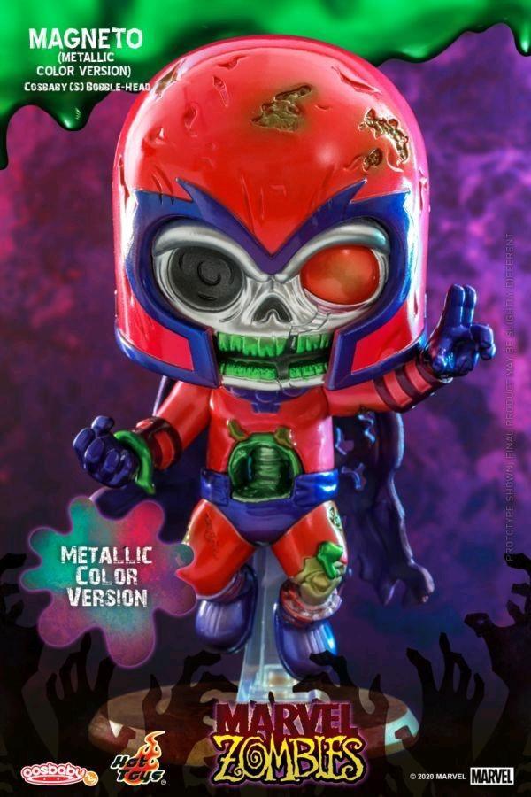 HOTCOSB837 Marvel Zombies - Magneto Metallic Cosbaby - Hot Toys - Titan Pop Culture