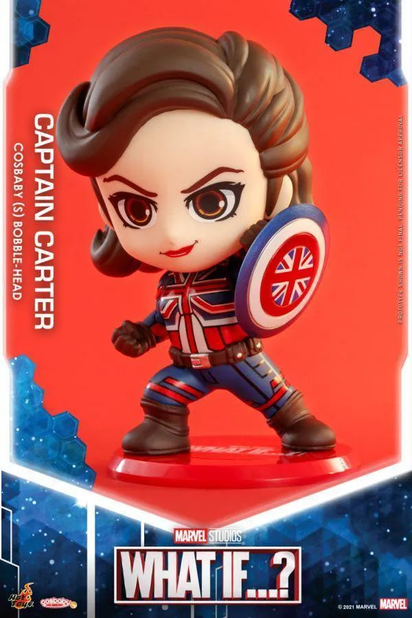 HOTCOSB881 What If - Captain Carter Cosbaby - Hot Toys - Titan Pop Culture