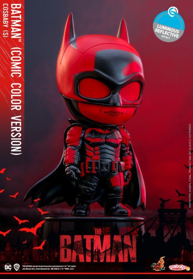 HOTCOSB939 The Batman - Batman (Comic Color Version) Cosbaby - Hot Toys - Titan Pop Culture