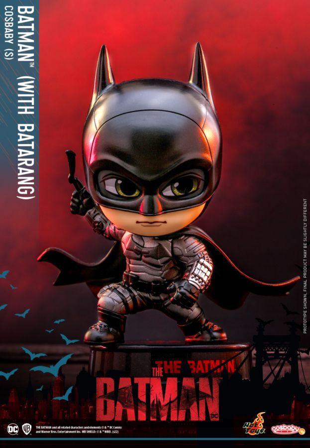 HOTCOSB941 The Batman - Batman with Batarang Cosbaby - Hot Toys - Titan Pop Culture