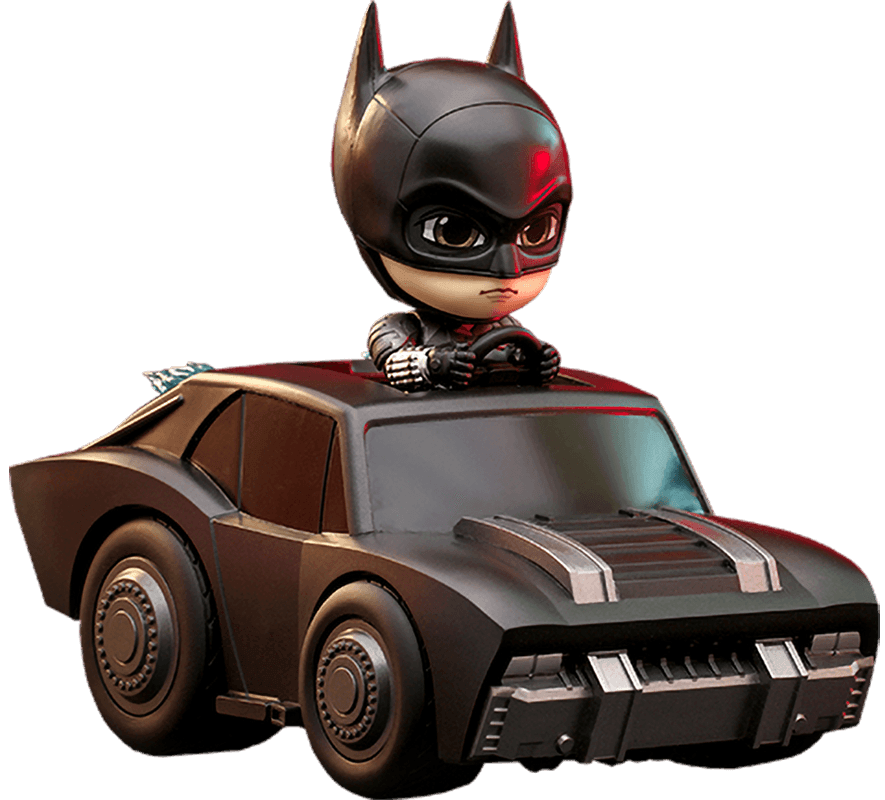 HOTCOSB943 The Batman - Batman and Batmobile Cosbaby Set - Hot Toys - Titan Pop Culture