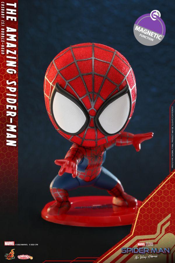HOTCOSB956 Spider-Man: No Way Home - Amazing Spider-Man Cosbaby - Hot Toys - Titan Pop Culture