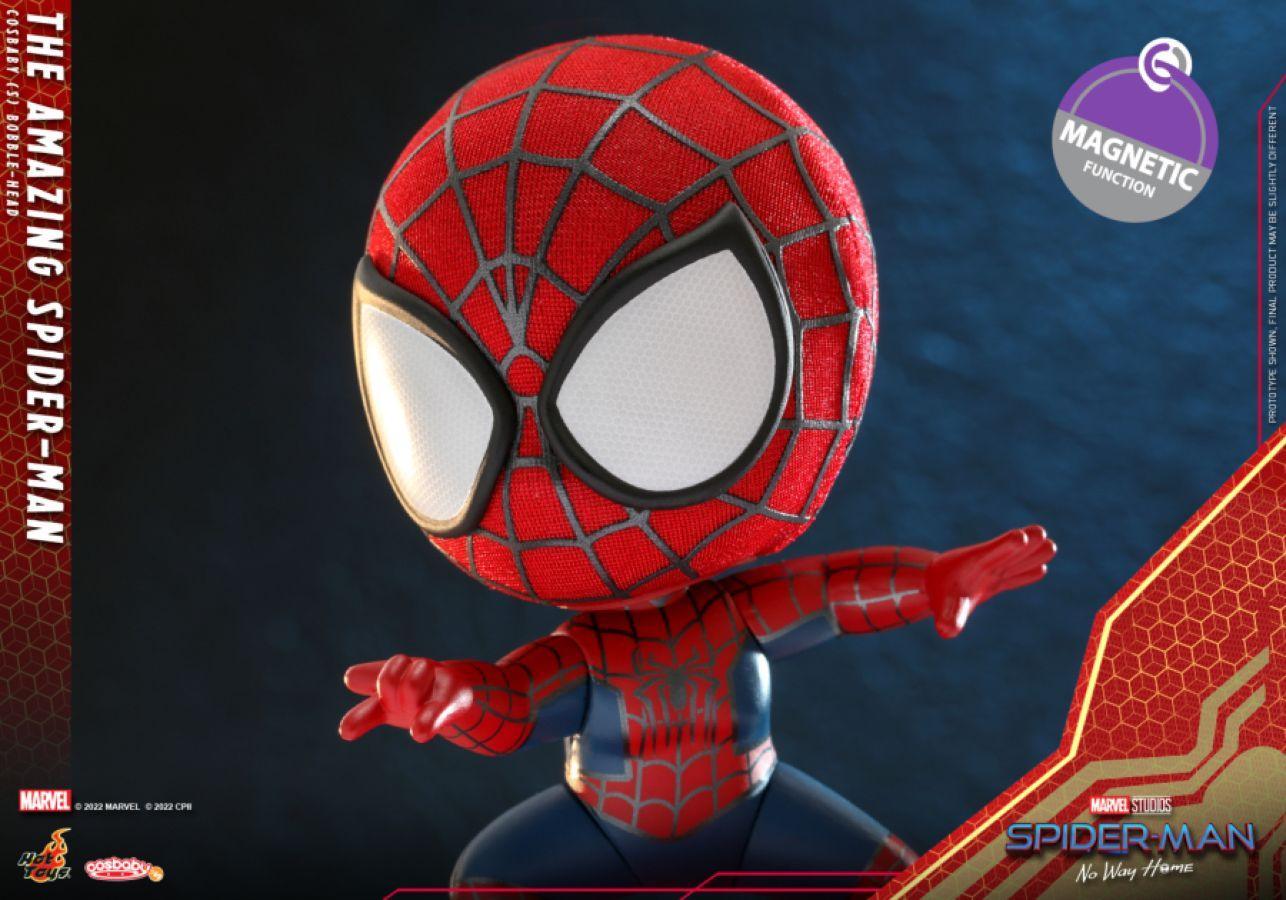 HOTCOSB956 Spider-Man: No Way Home - Amazing Spider-Man Cosbaby - Hot Toys - Titan Pop Culture