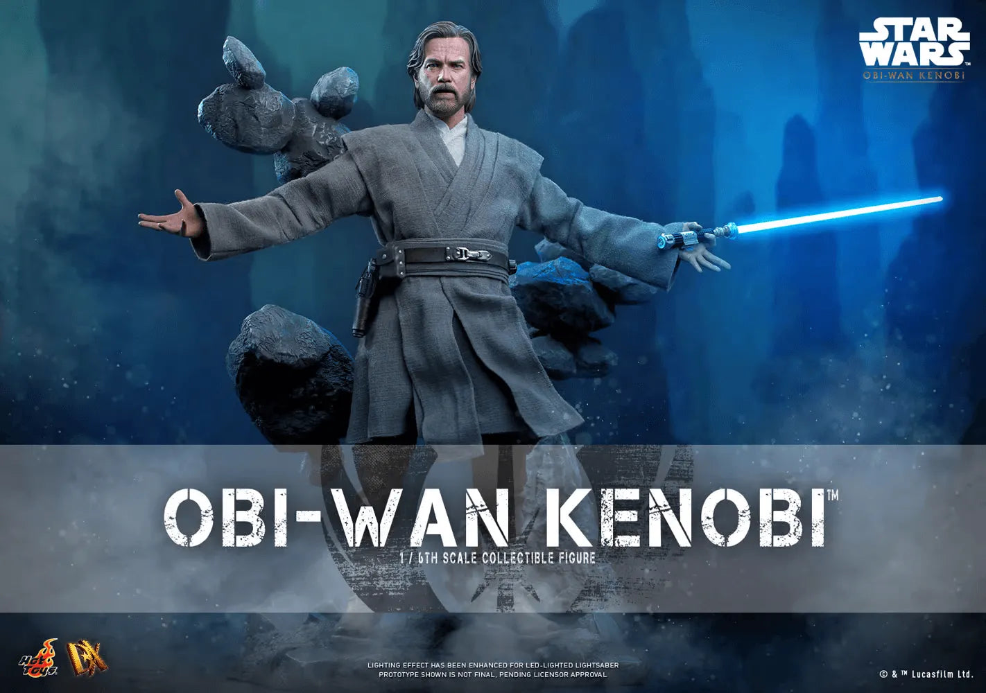 HOTDX26 Star Wars: Obi-Wan Kenobi - Obi-Wan Kenobi 1:6 Scale Action Figure - Hot Toys - Titan Pop Culture