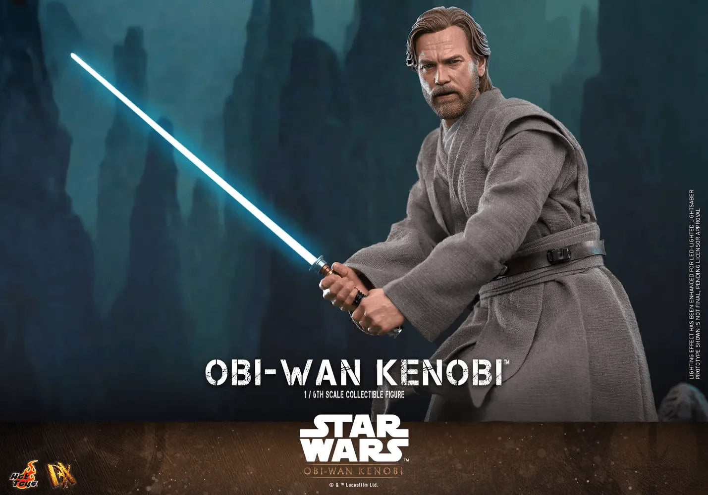 HOTDX26 Star Wars: Obi-Wan Kenobi - Obi-Wan Kenobi 1:6 Scale Action Figure - Hot Toys - Titan Pop Culture