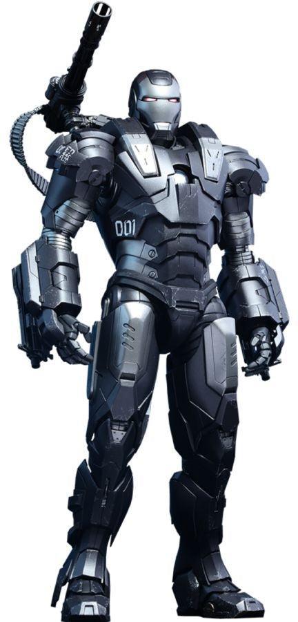 HOTMMS331D13 Iron Man 2 - War Machine Diecast 12" 1:6 Scale Action Figure - Hot Toys - Titan Pop Culture