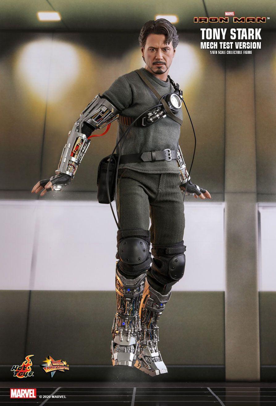 HOTMMS581 Iron Man (2008) - Tony Stark Mech Test 1:6 Scale 12" Action Figure - Hot Toys - Titan Pop Culture