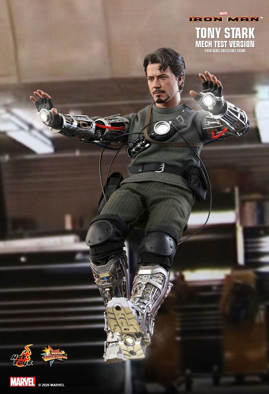 HOTMMS581 Iron Man (2008) - Tony Stark Mech Test 1:6 Scale 12" Action Figure - Hot Toys - Titan Pop Culture