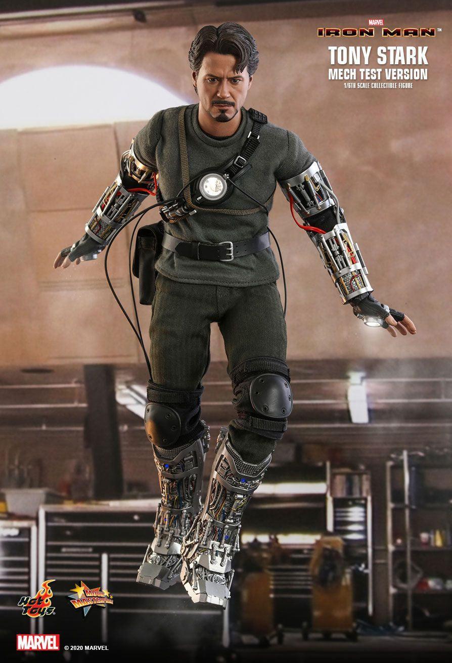 HOTMMS581 Iron Man (2008) - Tony Stark Mech Test 1:6 Scale Collectable Action Figure - Hot Toys - Titan Pop Culture