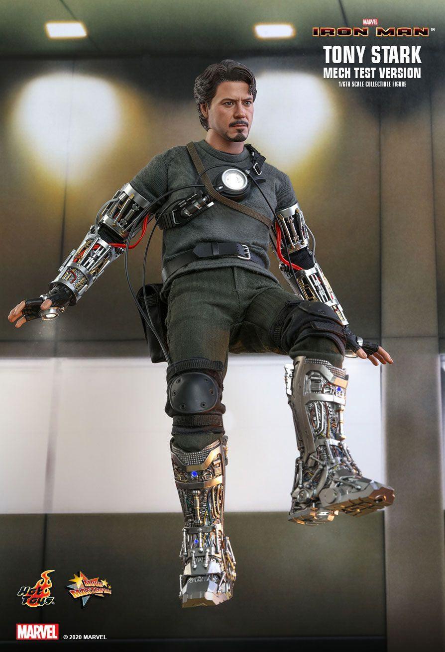 HOTMMS581 Iron Man (2008) - Tony Stark Mech Test 1:6 Scale Collectable Action Figure - Hot Toys - Titan Pop Culture