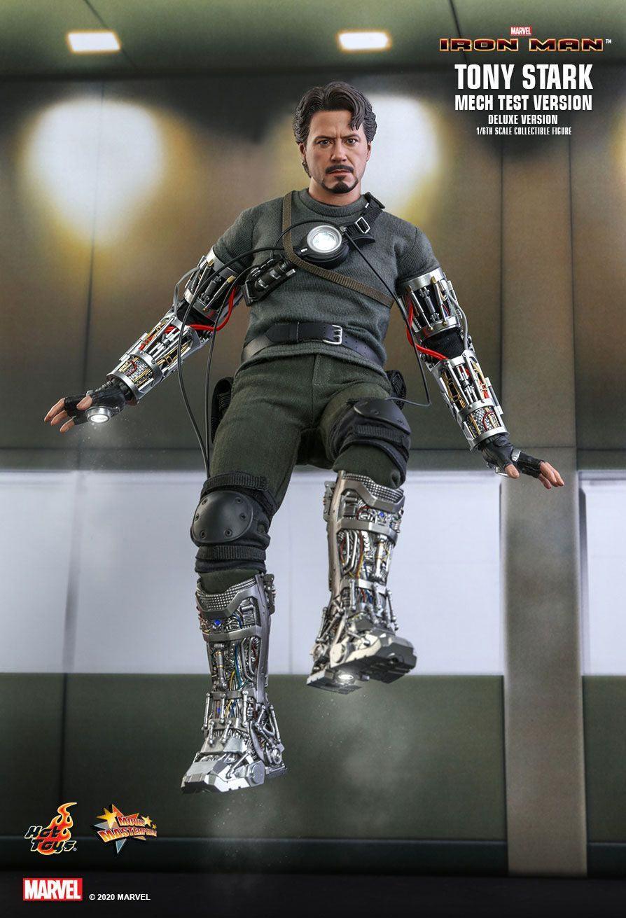 HOTMMS582 Iron Man (2008) - Tony Stark Mech Test Deluxe 1:6 Scale Collectable Action Figure - Hot Toys - Titan Pop Culture